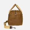 Tin Cloth Medium Duffle Bag Dark Tan