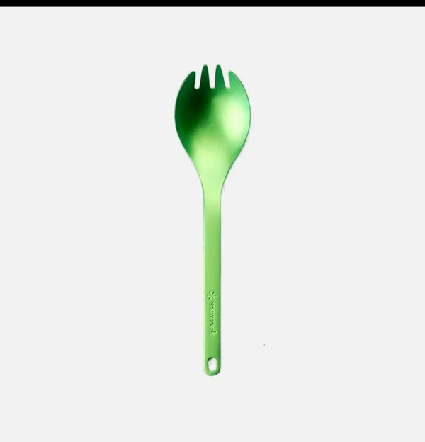 Titanium Spork Green