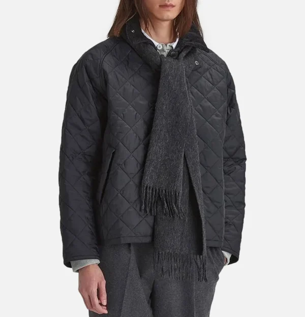 Transport Quilted Jacket Black