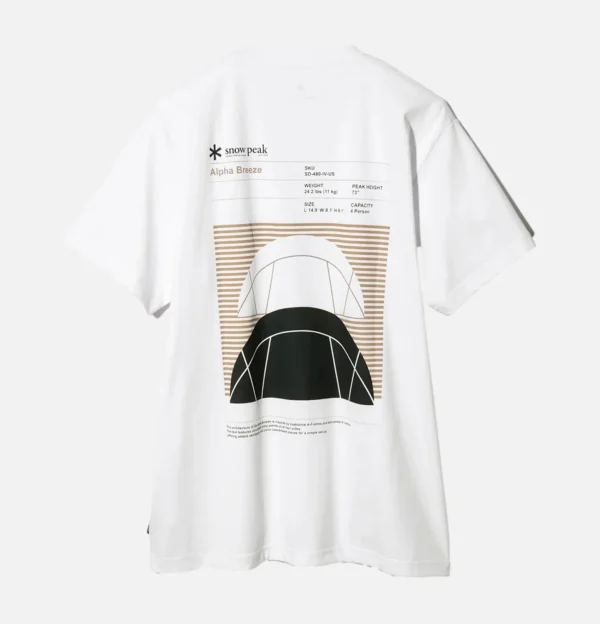 T-shirt Alpha Breeze White