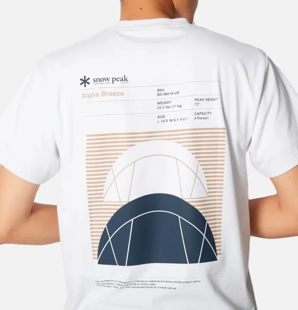 T-shirt Alpha Breeze White