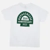 T-shirt 25ans White Green