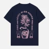 T-shirt Sake And Roses Navy