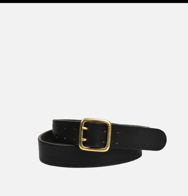 Two Tong Belt Black