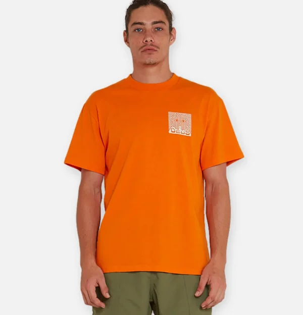 Uv Tee Orange Ochre