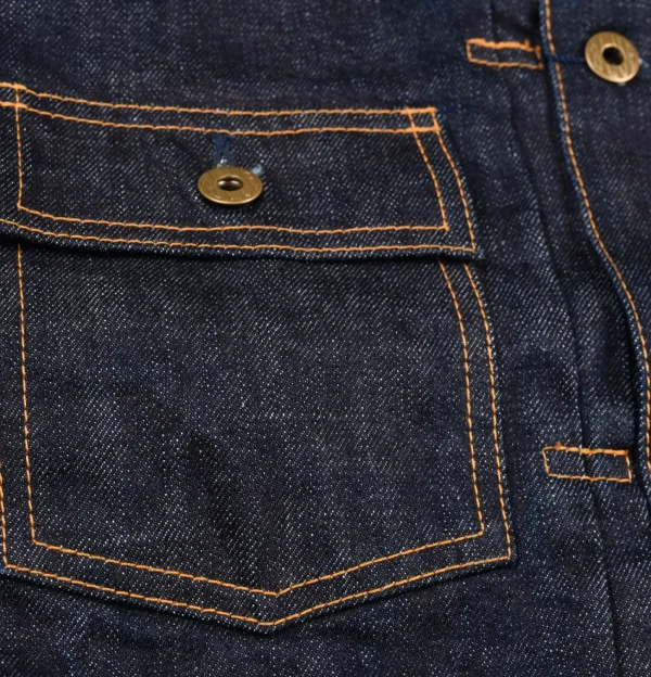 Veste en Jean Type2 14.8oz Blue