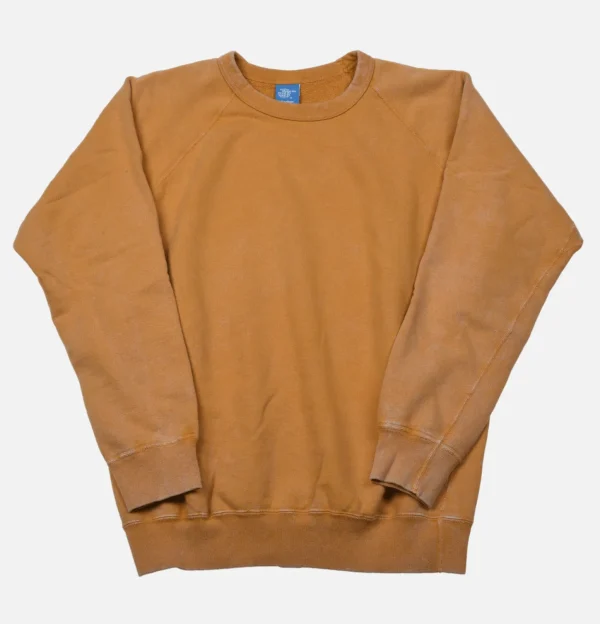 Vintage Dye Sweatshirt Moutarde