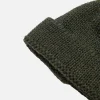 Watch Cap Beanie Wool Olive