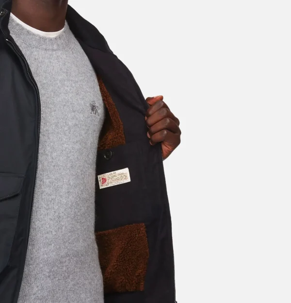 Waxed G9 Af Pocket Dark Navy