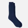 Wellington Calf Socks Navy