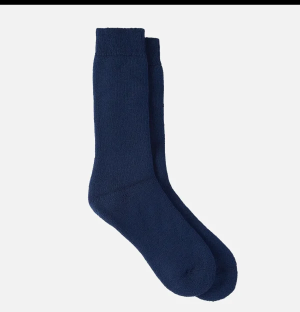 Wellington Calf Socks Navy
