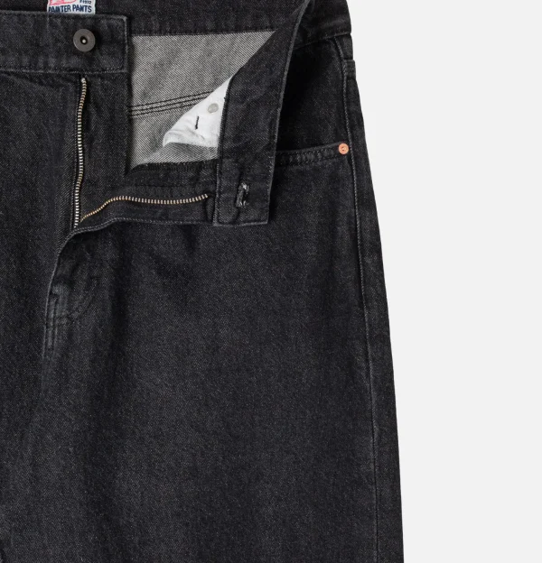 Wide 5 Jean Charcoal Denim