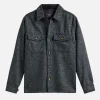 Wool Field Over Shirt Grey