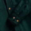 Wool Field Over Shirt Verte