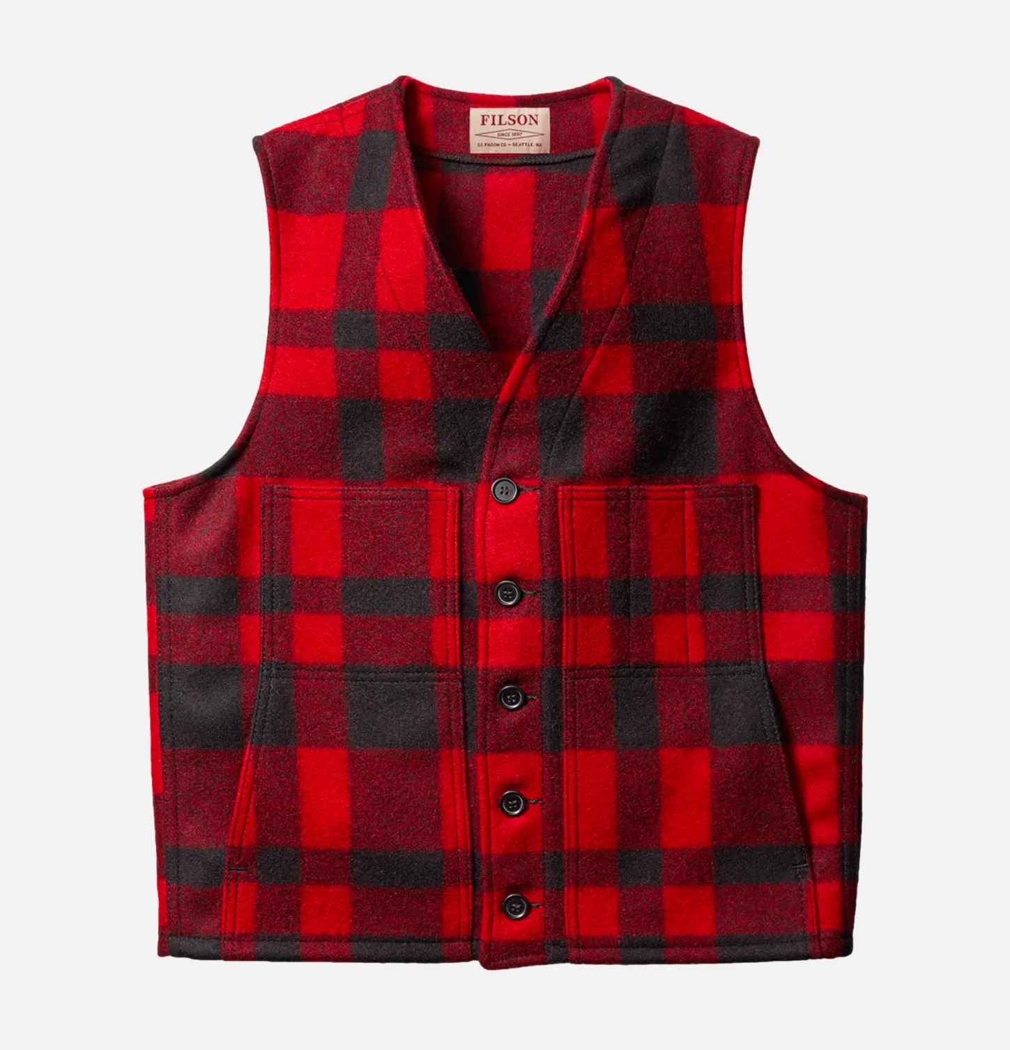 Wool Mackinaw Vest