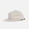 Wool Serge 6 Panel Cap Grey