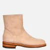 Zip Boots Dark Sand