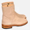 Zip Boots Dark Sand