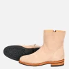 Zip Boots Dark Sand